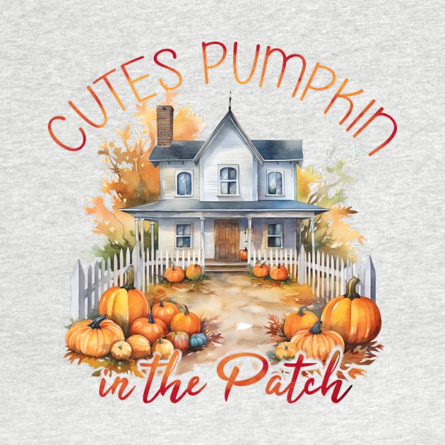 Cutes Pumpkin in the Patch by FlitStudio